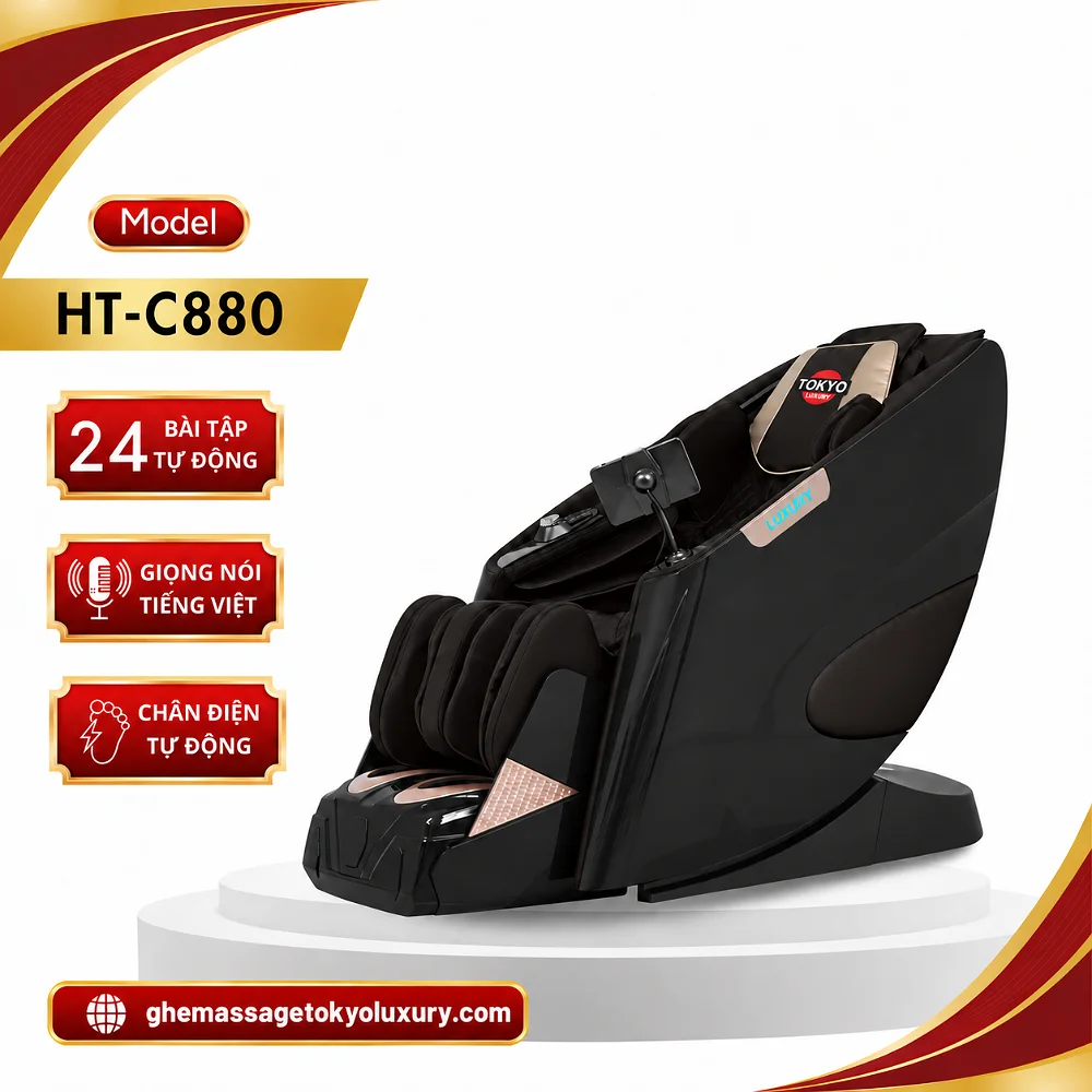 Ghế massage Tokyo Luxury HT-C880
